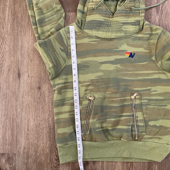 Aviator Nation Olive Camouflage Hoodie - Picture 5 of 5